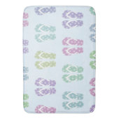 Fun Flip Flop Pattern Badmat (Voorkant Verticaal)