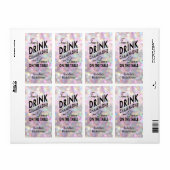 Fun & Flirty Wijn Label (Full Sheet)