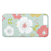 Fun Floral Fantasy Case-Mate iPhone Case (Achterkant (Horizontaal))