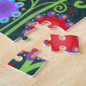 Fun Floral "Grow Love" Legpuzzel (Zijkant)