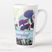 Fun Floral Latte Mug (Droite)