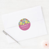 Fun Florals Bright Sticker (Envelop)