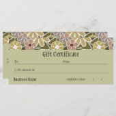 Fun Florals Cadeaubon (Voorkant / Achterkant)