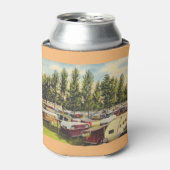 Fun  Florida RV trailer park Blikjeskoeler (Blikje Voorkant)