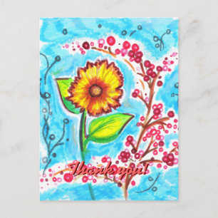 Fun Flower Briefkaart