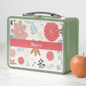Fun Flowers Metal Lunch Box (In situ)
