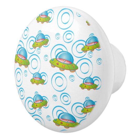 Fun Flying UFO Keramische Knop (Rechts)