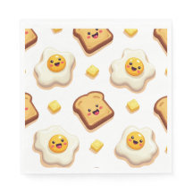 Fun Food Thema Papieren servetten