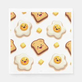 Fun Food Thema Papieren servetten