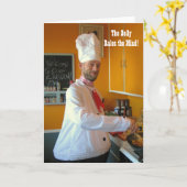 Fun Food Wenskaart! Kaart (Gele Bloem)