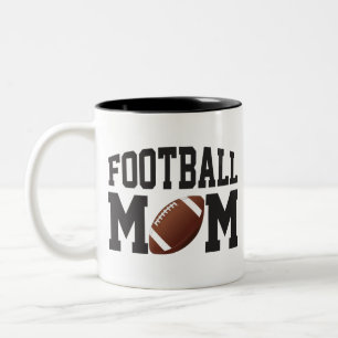 Fun Football mama Tweekleurige Koffiemok