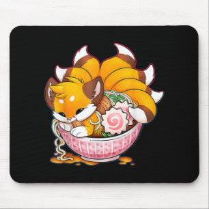 Fun Fox Ramen Japans noedels Cute Kawaii Anime G Muismat