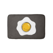 Fun Fried Egg Drawing Breakfast Food  Badmat (Voorkant)