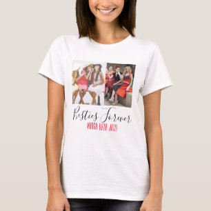 Fun Friendship Gepersonaliseerd Foto T-shirt