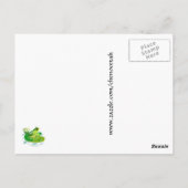 Fun Frog Mandala Briefkaart (Achterkant)