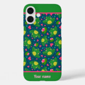 Fun Frog Pattern Custom Name New Beginnings Case-Mate iPhone Case (Achterkant)