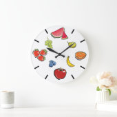 Fun Fruit Clock Grote Klok (Huis)
