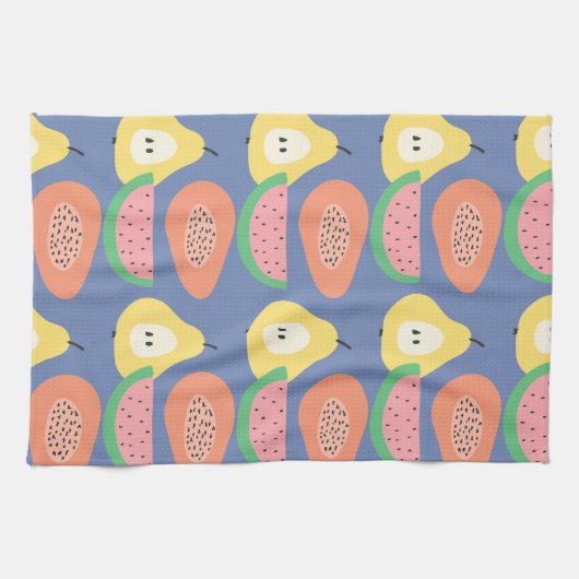 Fun Fruit Pattern Theedoek (Horizontaal)