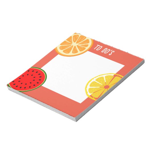 Fun Fruit To Do List Bloc-notes (Tourné)