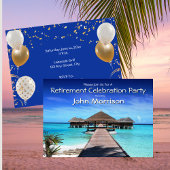 Fun Fun Party de retraite Invitation
