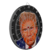 Fun Funny Anti Trump Niet Het Echte President Dartbord (Voorkant Links)