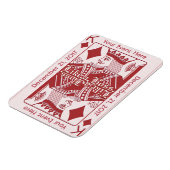 Fun Game Night Party Magneet (Linkerzijde)