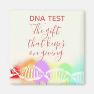 Fun Genealoge DNA test het Gift dat blijft geven Magneet