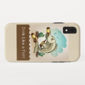 Fun Gevist Case-Mate iPhone Case (Achterkant (horizontaal))