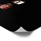 Fun Ghosts Parodie Halloween Gamer 80's Horror Mov Poster (Hoek)