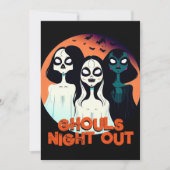 Fun Ghouls Night Out Kaart (Voorkant)