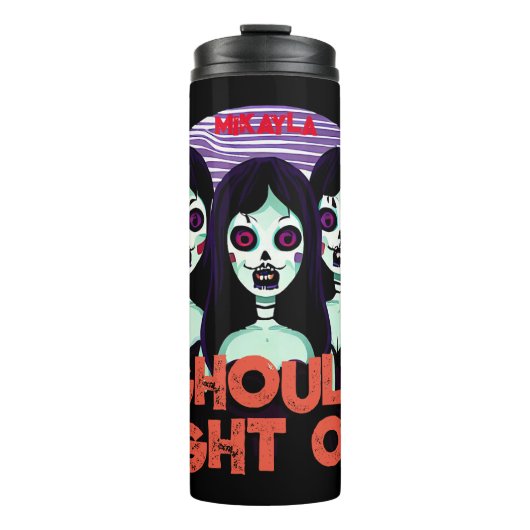 Fun Ghouls Night Out Thermosbeker (Voorkant)