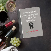 Fun Gift! Aangepaste medewerker of vriend humorist Notitieboek