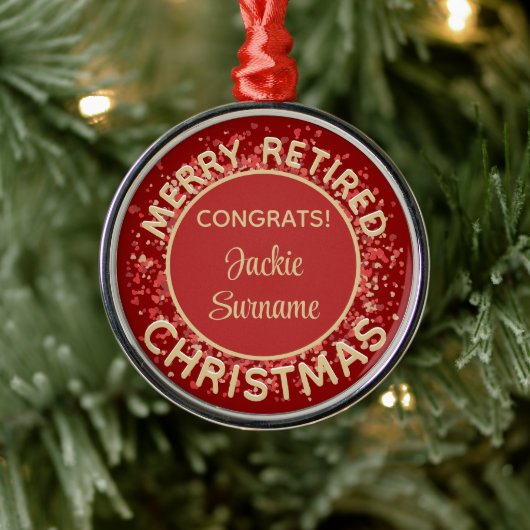 Fun Gift! Vroege kerstversiering in ruste Metalen Ornament (Boom)