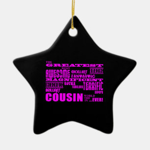 Fun Gifts for Cousins : Grote neef Keramisch Ornament