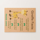 Fun Giraffe Facts Legpuzzel (Horizontaal)