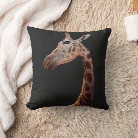 Fun Giraffe foto Kussen (Deken)