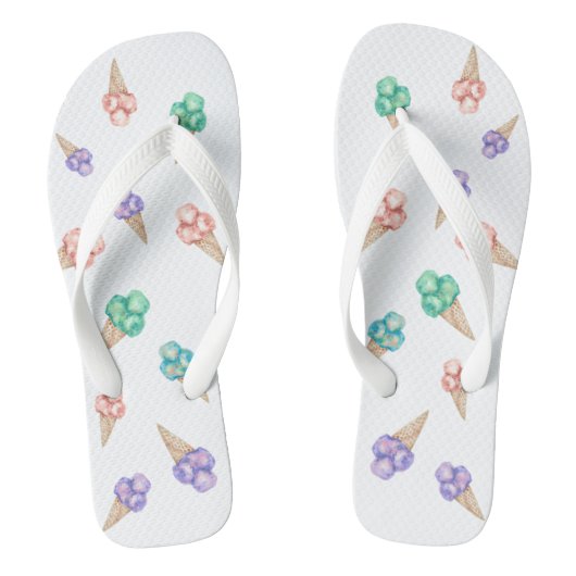 Fun Glace fête d'été pour les tongs (Semelle)