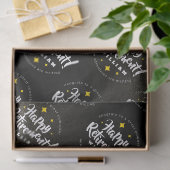 Fun Gold Glitter Stars Retirement New Adventures Tissuepapier (Geschenk)