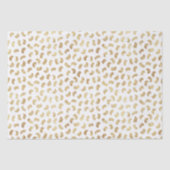 Fun Golden Paint Strokes Tissuepapier (Voorkant)