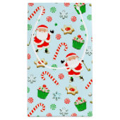 Fun Golf Christmas Petit sac cadeau (Dos)