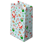 Fun Golf Christmas Petit sac cadeau (Dos Angle)