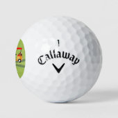 Fun Golf Course Rules Cart Beach Golfballen (Logo)