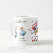 Fun Golf Course Stuff Mug Koffiemok (Voorkant links)