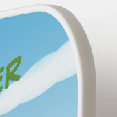 Fun Golf Gal ook Plays Pickleball Paddle (Links Detail)