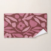 Fun Grand Fleur Couleur Gras (Serviette à main)