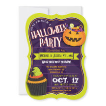 Fun Green & Paars Halloween Costume Party