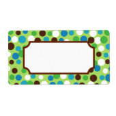 Fun Green Stippen Labels (Voorkant)