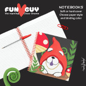 FUN GUY la chow gnome carnet personnaliser