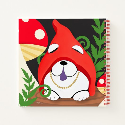 FUN GUY la chow gnome carnet personnaliser (Dos)