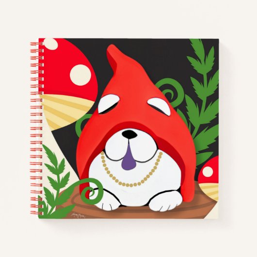 FUN GUY la chow gnome carnet personnaliser (Devant)